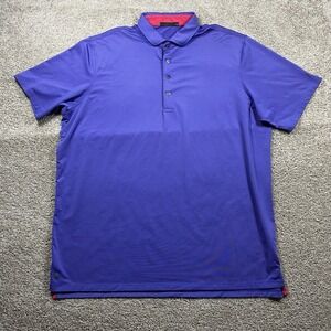 Greyson Polo Mens 2XL Short Sleeve Stripe Golf Performance Cutaway Collar Modern